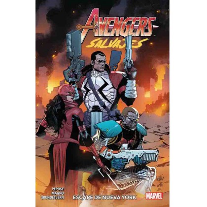 Avengers Salvajes Vol 07 Escape de Nueva York